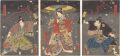 <strong>Toyokuni III</strong><br>A Scene from a Kabuki Play
