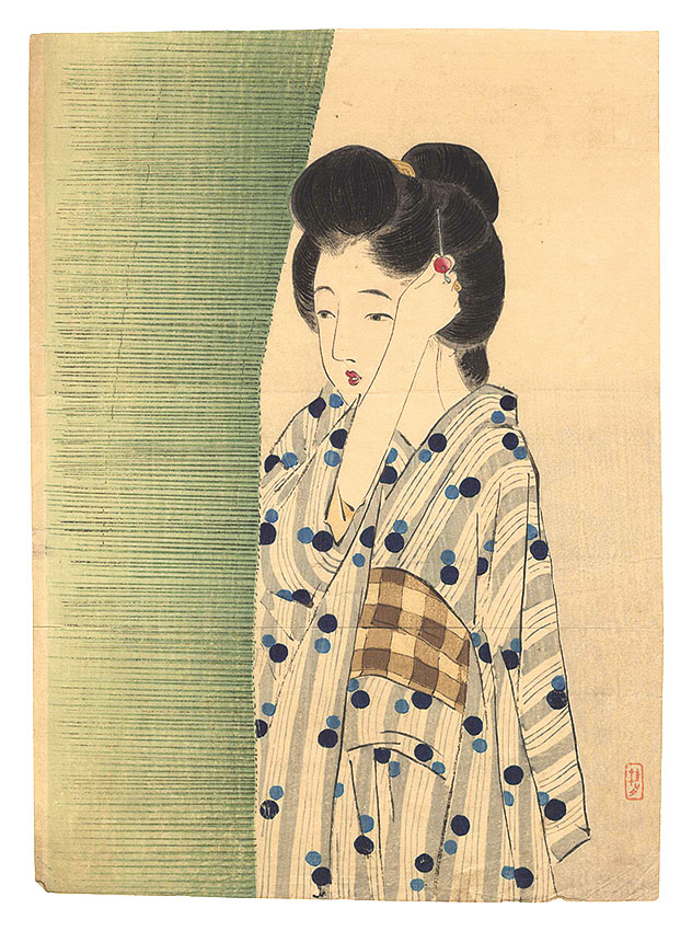 Takeuchi Keishu “Kuchi-e Print”／