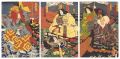 <strong>Kunisada II</strong><br>Scene from a Kabuki Play