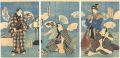 <strong>Toyokuni III</strong><br>Kabuki Play: Yayoi-zakura Hisa......