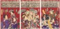 <strong>Kunimasa IV</strong><br>Kabuki Actors' Salary Ranking ......