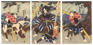 <strong>Yoshiiku</strong><br>Kabuki Play: Hiragana Seisuiki