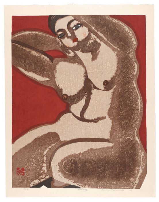 Hashimoto Okiie “Prototype of a Female Nude”／