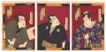 <strong>Kunichika</strong><br>Kabuki Play: Oto ni Hibiku Sen......