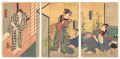 <strong>Toyokuni III</strong><br>Kabuki Play: Tokaido Iroha Nik......