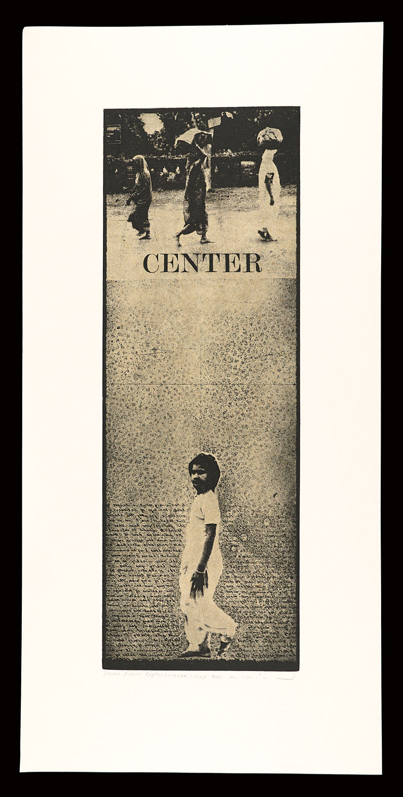 Ikeda Ryoji “à/avec Antoni Tàpies Center,1979”／