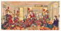 <strong>Kunisada II</strong><br>The Gosei-ro in Full Flower