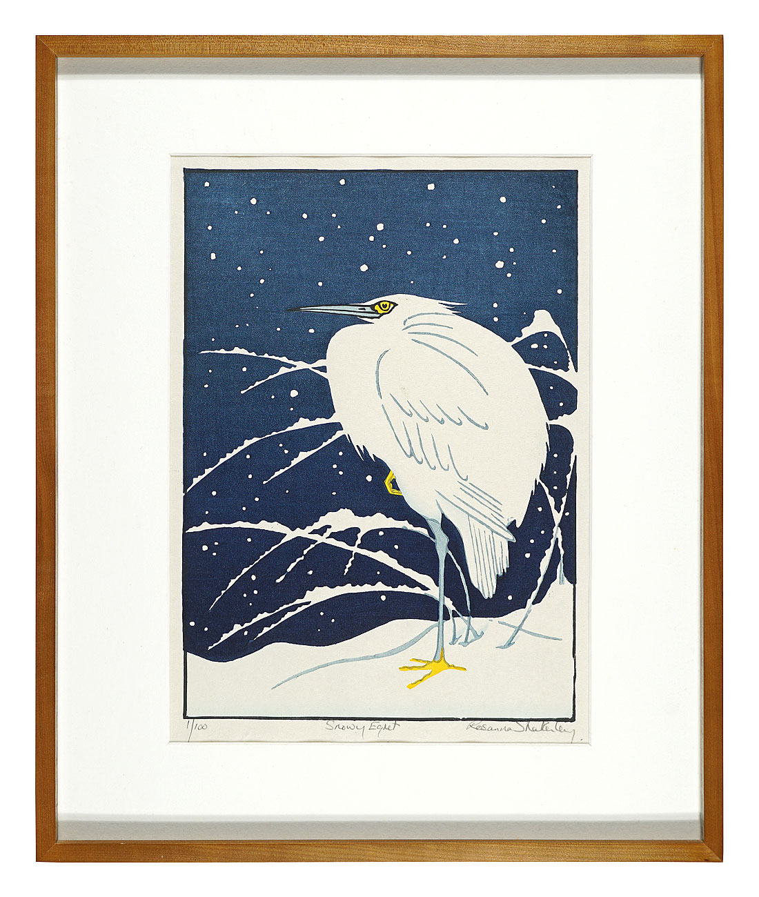 Rosanna Shakerley “Snowy Egret”／