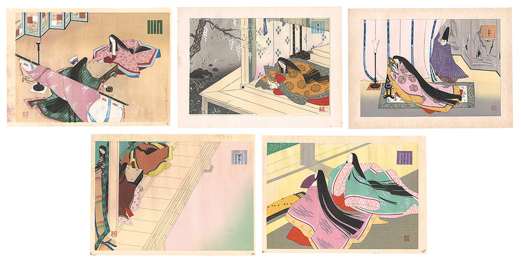 Ebina Masao “Fifty-four Chapters of the Tale of Genji”／