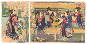 Kunisada II/Beauties[美人画]