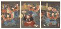 <strong>Toyokuni III</strong><br>Kabuki Play : Cho Kocho Tsubas......