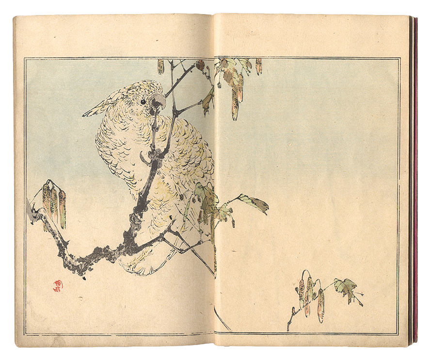 省亭花鳥画譜 一之巻」Watanabe Seitei | Yamada Shoten | Tokyo, Japan