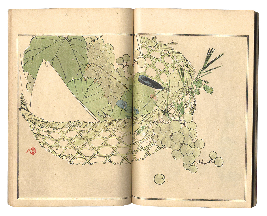 省亭花鳥画譜 一之巻」Watanabe Seitei | Yamada Shoten | Tokyo, Japan