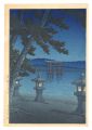 <strong>Kawase Hasui</strong><br>Starlit Night, Miyajima