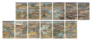 芳虎「東海道名所図会」