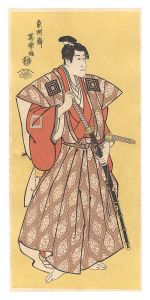 Sharaku/Actor Ichikawa Danjuro VI as Fuwa Bansaku【Reproduction】[不破伴作 六代市川団十郎【復刻版】]