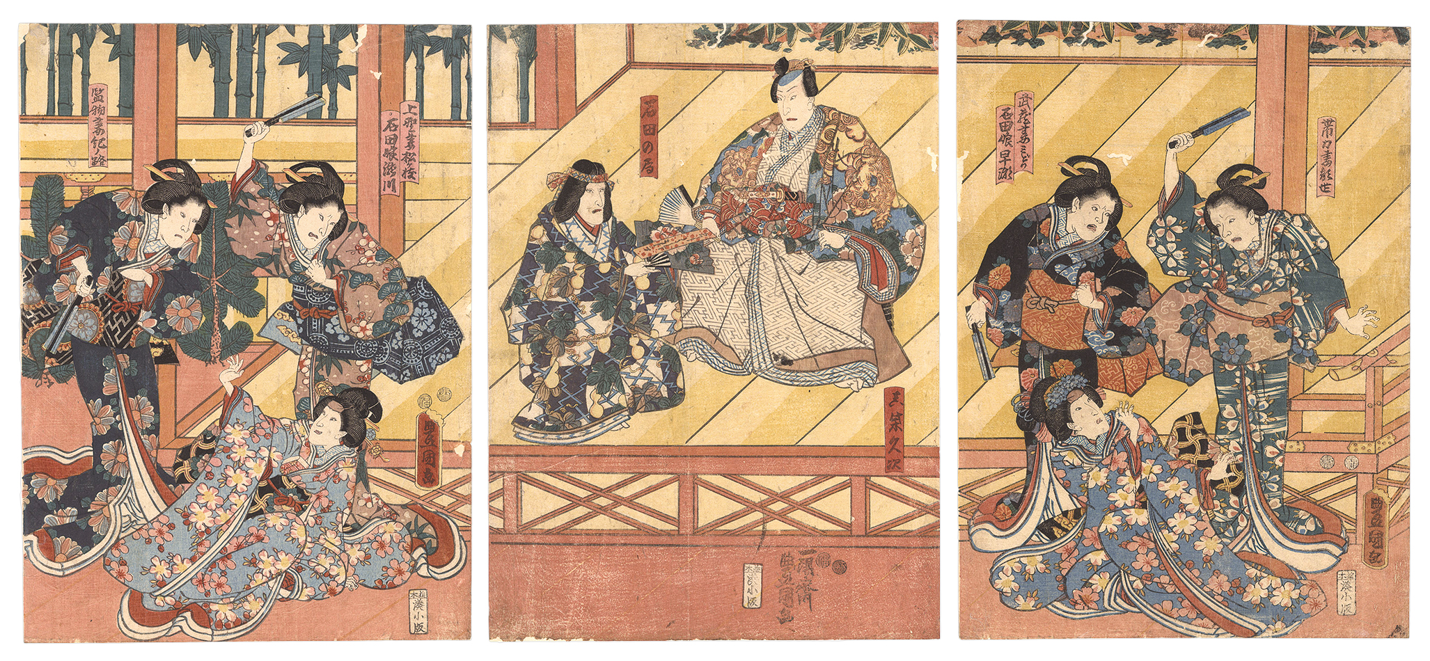 豊国三代｢浜真砂幾久御摂｣／