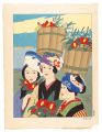 <strong>Paul Jacoulet</strong><br>Winter Flowers, Oshima, Japan
