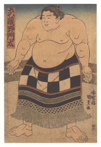 Sumo Wrestler Musashino Monta / Kunisada I