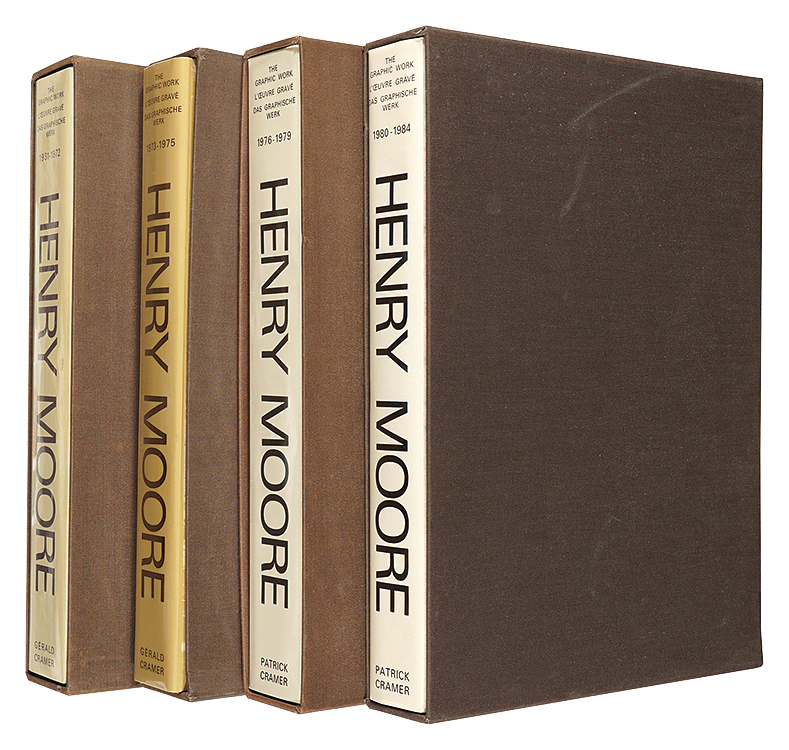 “HENRY MOORE THE GRAPHIC WORK Vol.1-4” ／