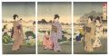<strong>Chikanobu</strong><br>Customs of Japan / Morning Dew......