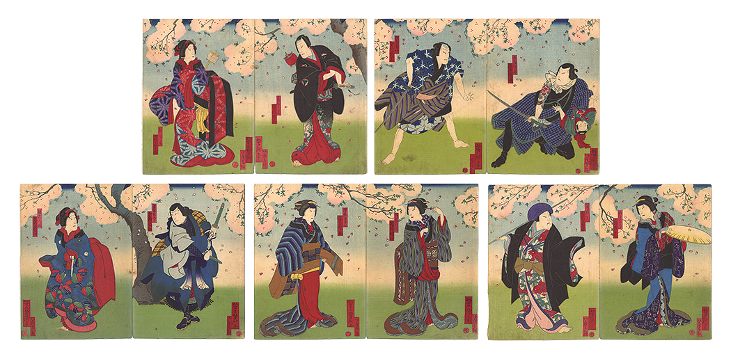 Yoshitaki “Scene from a Kabuki Play”／