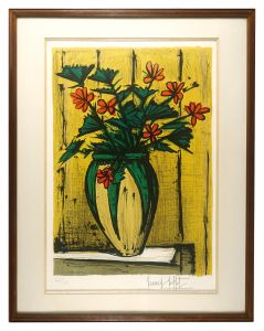 ベルナール・ビュフェ｢花瓶の花｣