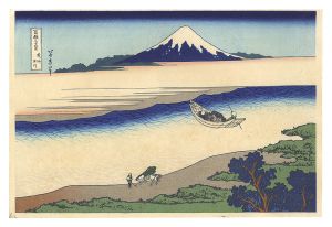Thirty-six Views of Mount Fuji / Tama River in Musashi Province【Reproduction】 / Hokusai