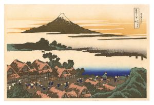 Thirty-six Views of Mount Fuji / Dawn at Isawa in Kai Province【Reproduction】 / Hokusai