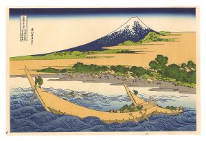 Thirty-six Views of Mount Fuji / Tago Bay near Ejiri on the Tokaido Road【Reproduction】 / Hokusai