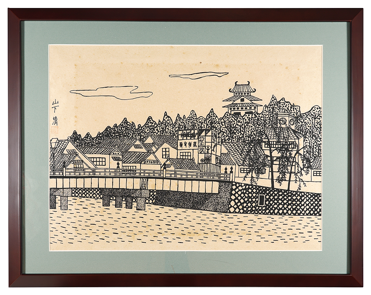 Yamashita Kiyoshi “Matsue castle”／