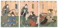 <strong>Toyokuni III</strong><br>Kabuki Play: Ise Ondo Koi no M......