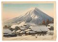 <strong>Kawase Hasui</strong><br>Cleaning after a snowfall, Yos......