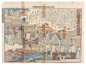 茂広｢浪華道頓堀　二替芝居積物一覧｣