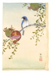 Bird and Pomegranate | Hirata Shodo