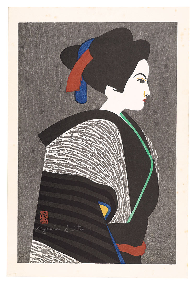 Saito Kiyoshi “Bunraku Puppet”／