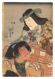 Kuniyoshi/Kabuki Play: Azuma Dairi Hana mo Yoshikado[東都内裡花能門]