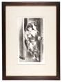<strong>Kuniyoshi Yasuo</strong><br>Nude at door