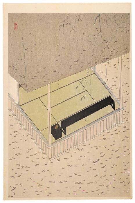小村雪岱｢落葉｣／