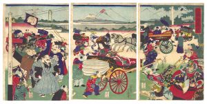 New Year's Amusements of the Seven Lucky Gods / Yoshiiku