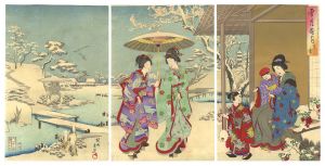 Snow, Moon and Flowers / Snow / Chikanobu