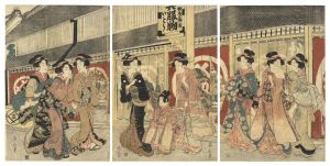 Women before Matsuzakaya / Eizan