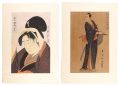 <strong>Utamaro, Toyokuni I</strong><br>Beauty with Comb, from the ser......