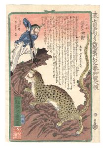 Story of the Ferocious Tiger Imported by the Europeans / Yoshitoyo