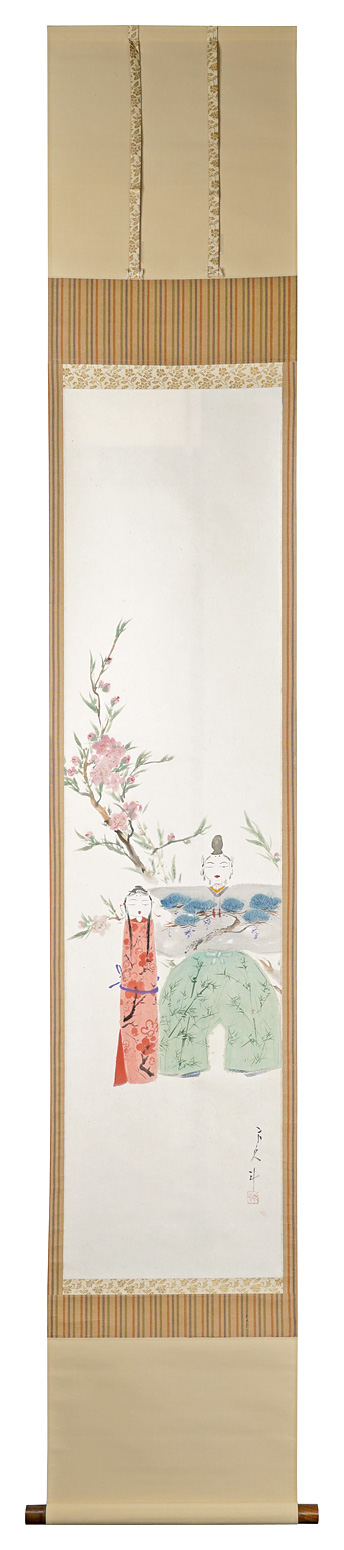 Tamamura Hokuto “Tachibina(Standing Hina Doll)”／