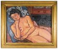 Seated Female Nude | Hiratsuka Unichi