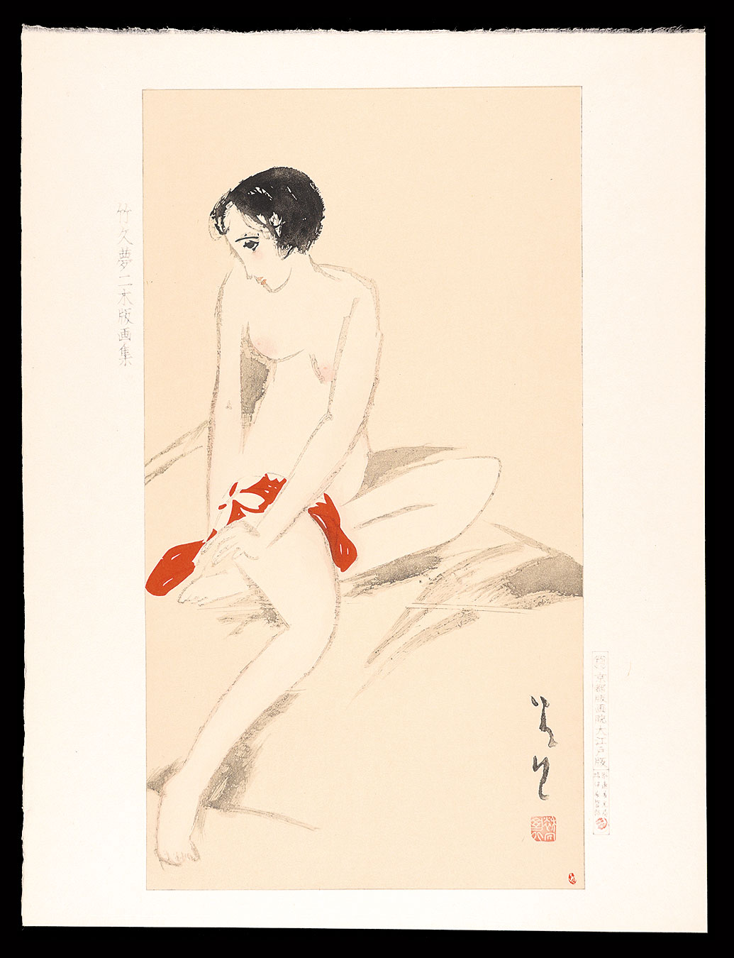 Takehisa Yumeji “Beautiful woman”／