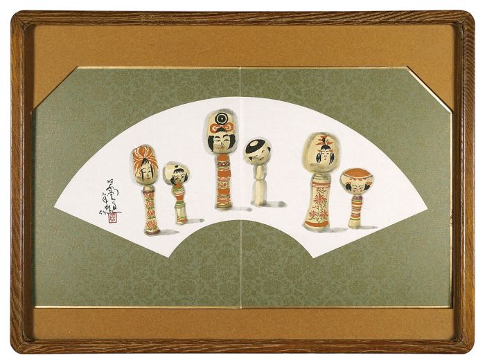 Takei Takeo “Kokeshi dolls”／