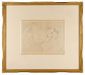 <strong>Fujita Tsuguharu (Leonard Foujita)</strong><br>Buste de femme allongee
