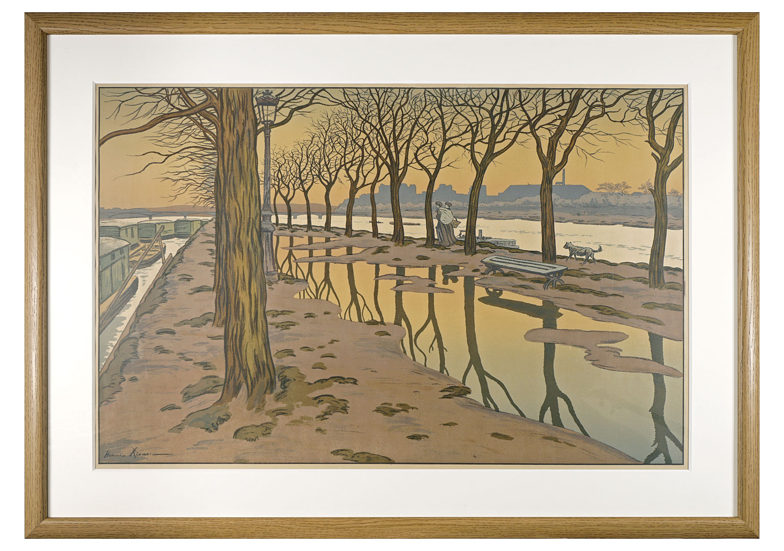 Henri Riviere “Swan Island”／